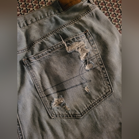 American eagle wide leg crop jeans, size 20. NWOT. - Picture 2 of 10